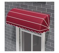 Tenda pieghevole impermeabile per finestre e porte, telaio telescopico in alluminio resistente al sole e alla pioggia, perfetta per balconi e terrazze, soluzione ombreggiante per esterni