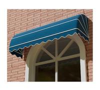 Tenda pieghevole impermeabile per finestre e porte, telaio telescopico in alluminio resistente al sole e alla pioggia, perfetta per balconi e terrazze, soluzione ombreggiante per esterni