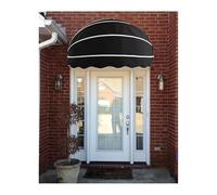 Tenda pieghevole in alluminio galvanizzato a cupola, per porta finestra, riparo resistente alle intemperie per terrazza commerciale residenziale balcone patio