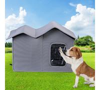 Tenda pieghevole per animali domestici, tenda da villa antipioggia per