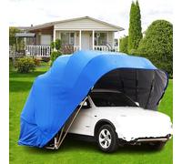 Tenda pieghevole per auto, portatile, per tutte le condizioni atmosferiche e attività all'aperto, comoda per campeggio, 6 x 2,7 x 2,5 m