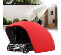 Tenda pieghevole per auto, resistente, in acciaio inox, impermeabile, vento e neve, per parcheggio, cortile, giardino