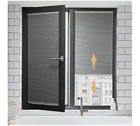 Tenda plissettata a nido d'ape, oscurante, design ad alta efficienza energetica, colore grigio, 120 x 180 cm, adatta per finestre da 150 cm