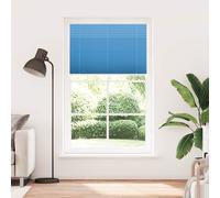 Tenda Plissettata Blu 115x200 cm Larghezza Tessuto 114,4 cm