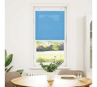 Tenda Plissettata Blu 65x150 cm Larghezza Tessuto 64,4 cm