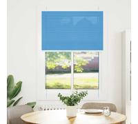 Tenda Plissettata Blu 85x150 cm Larghezza Tessuto 84,4 cm