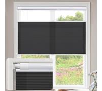 Tenda plissettata cellulare per finestre, senza fili, a nido d'ape, dall'alto verso il basso, verso l'alto, per filtrare la luce, senza attrezzi, senza trapano, 97 cm di larghezza x 163 cm di altezza