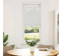 Tenda plissettata grigio chiaro, 40 x 150 cm, 100% poliestere, per una perfetta protezione da sguardi indiscreti e regolazione della luce in ogni stanza