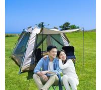 tenda pop-up automatica leggera e facile da trasportare for campeggio, tenda da spiaggia, tenda da picnic all'aperto, traspirante, protezione, parasole