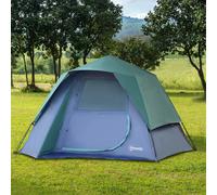 Tenda pop-up Outsunny per 2-3 persone 250X194X160 cm Verde
