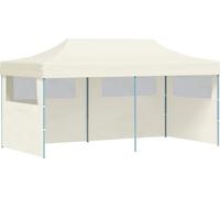 vidaXL Tenda per Feste Pop-Up Pieghevole Crema 3 x 6 m