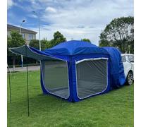 Tenda pop-up universale per portellone posteriore con pavimento e tenda per campeggio familiare e riparo all'aperto