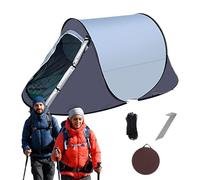 Tenda portatile da campeggio, installazione istantanea, portatile, per 1-2 persone, installazione automatica, per la famiglia, per spiaggia, prato, baldacchino, rifugio per famiglie