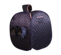 Tenda Portatile for Sauna Personale, Tenda Pieghevole for Sauna a e Spa, Mini Strumenti for Sauna Caldi for Tutto Il Corpo con Doppia Cerniera a Riscaldamento rapido per Il Relax(Dark Blue)