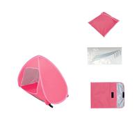 Tenda Portatile per Animali Domestici Cane Spiaggia Zona Prendere Sole Facile In
