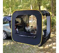 Tenda portatile per portellone posteriore, protezione UV, impermeabile, estensione per SUV Hatchback, ideale per campeggio e attività all'aperto