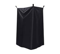 Tenda privacy per barche, spogliatoio sospeso per barche pontone, tenda portatile impermeabile per esterni, 76 x 68 x 182 cm, tenda per pontone da barca si attacca ai pali superiori Bimini (nero)