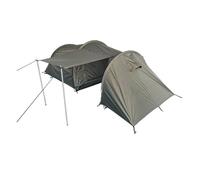 Tenda professionale esercito campeggio esterno 2 uomini + spazio di archiviaz...