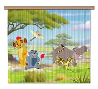 Tenda Pronta Per Lion Guard Per Bambini Camera Da Letto 180X160Cm Verde Disney
