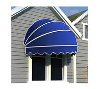 Tenda Retrattile Ad Arco per Porte E Finestre, Tenda Da Sole per Decoratore Di Porte, Tela Impermeabile Resistente Ai Raggi UV, per Il Residenziale E Il Commerciale (Colore : Blu, Taglia : 80cm)