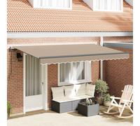 Tenda retrattile Beige 400 x 200 cm Tessuto