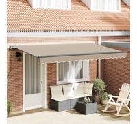 Tenda retrattile Beige 400 x 200 cm Tessuto
