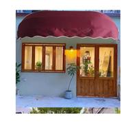 Tenda Retrattile Curva Francese, Copertura Per Finestra/tenda Da Ingresso, Riparo Parasole Impermeabile Per Esterni Facile Da Installare, Il Colore E Le Dimensioni Possono Essere Personalizzati (Colo