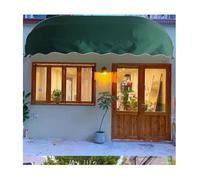 Tenda Retrattile Curva Francese, Copertura Per Finestra/tenda Da Ingresso, Riparo Parasole Impermeabile Per Esterni Facile Da Installare, Il Colore E Le Dimensioni Possono Essere Personalizzati (Colo