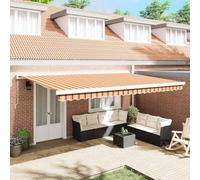 Tenda retrattile da giardino e terrazza con tessuto morbido e design moderno, regolabile per protezione solare e ombra negli spazi esterni minimalisti