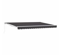 Tenda retrattile manuale 5 x 3,5 m Antracite