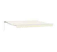 Tenda retrattile manuale 5 x 3 m Crema
