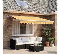 Tenda retrattile manuale Sabbia 5 × 3,5 m