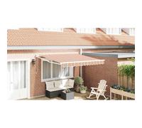 Tenda retrattile Multicolore 350 x 250 cm Poliestere e Metallo