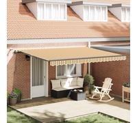 Tenda retrattile Multicolore 450 × 300 cm Poliestere
