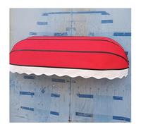 Tenda retrattile resistente ai raggi UV, pieghevole, per decorazione esterna, ideale per porte e finestre, perfetta per patio, giardino, villa e balcone