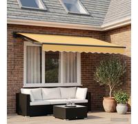 Tenda retrattile Sabbia 3,5 x 2,5 m Poliestere e Alluminio