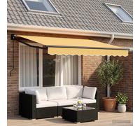 Tenda retrattile Sabbia 3 x 2,5 m 100% Poliestere e Alluminio