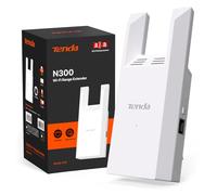 Tenda Ripetitore WiFi Extender e Access Point, Velocità Single Band 300Mbps, Porta Ethernet, Copertura fino a 120 m², Compatibile con i principali modem router Wi-Fi, Bianco(R10)