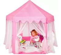 Tenda rosa per bambini Kruzzel - palazzo fiabesco per la casa e il giardino
