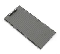 Tenda Rullo Copertura Console Centrale Per BENZ Classe CE C180 C200 C220 E200 E260 W204 W212 W207 Portabicchieri Console Centrale Copertura Scorrevole Tapparella Avvolgibile(Dark Gray)