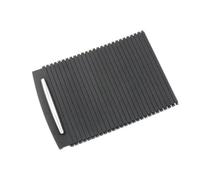 Tenda Rullo Copertura Console Centrale Per BMW E92 E93 Per M3 2006-2012 Console Posteriore Vassoio Portaoggetti Copertura Trim Scorrevole Tenda A Rullo Portabicchieri Acqua(Black)