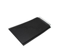 Tenda Rullo Copertura Console Centrale Per Volvo Per XC60 Per S60 S60L Auto Center Console Persiane Scorrevoli Portabicchieri Tenda A Rullo Copertura Di Ricambio 39868873(Black)