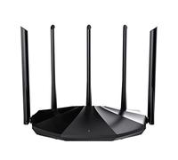 Tenda RX2 Pro AX1500 Router Wi-Fi 6, Router Gigabit Dual Band 2.4GHz/5GHz, 4 Porte Gigabit, 5x6dBi Antenne, Router Gaming, Parental Control,OFDMA+MU-MIMO, WPA3