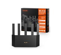 Tenda RX2L Pro AX1500Mbps Router WiFi 6 Dual-Band, 1201Mbps/ 5GHz e 300Mbps/2,4G