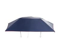 Tenda semi-automatica per auto, 4,2 × 2,2 m, impermeabile, 4 corde temporali, borsa per il trasporto, tenda parasole per auto, campeggio e parcheggio, colore blu