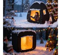 Tenda sensoriale per bambini, dotata di dispositivo di apertura rapida e design con tettuccio spesso - progettata appositamente per bambini con autismo, ADHD e disturbi dell'integrazione sensoriale co