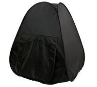 Tenda sensoriale, Tenda per bambini al coperto - Tenda rilassante pieghevole per bambini | Attrezzature da gioco sensoriali Calm Down Corner Hideaway, Tenda nera per giocare e dormire per