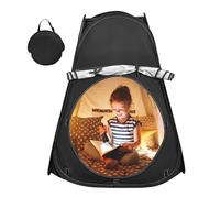 Tenda sensoriale, tenda pop-up per bambini, oscurante, tepee calma, con cinghia per tenda e borsa, angolo calmo, per giocare e rilassarsi con autismo, SPD, ansia e migliorare la concentrazione (80 x