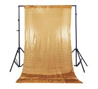 Tenda Sfondo Decorativa Lustrini Glitter Rettangolare Multicolore 4FT x 7FT