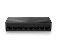 Tenda SG108, Switch Gigabit a 8 porte, Switch Ethernet domestico non gestito, splitter Ethernet per ufficio, Plug & Play, custodia in plastica, montaggio a parete/desktop, silenzioso senza ventola,